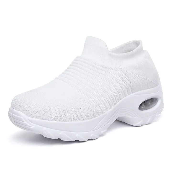 Groovywish Women Orthopedic Shoes Super Soft Walking Sneakers