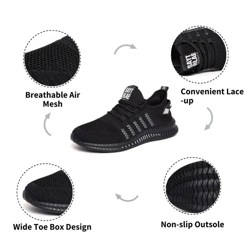 GRW Orthopedic Men Shoes Comfortable Soft Anti Odor Standing All day Comfort Gym Shoes for Summer