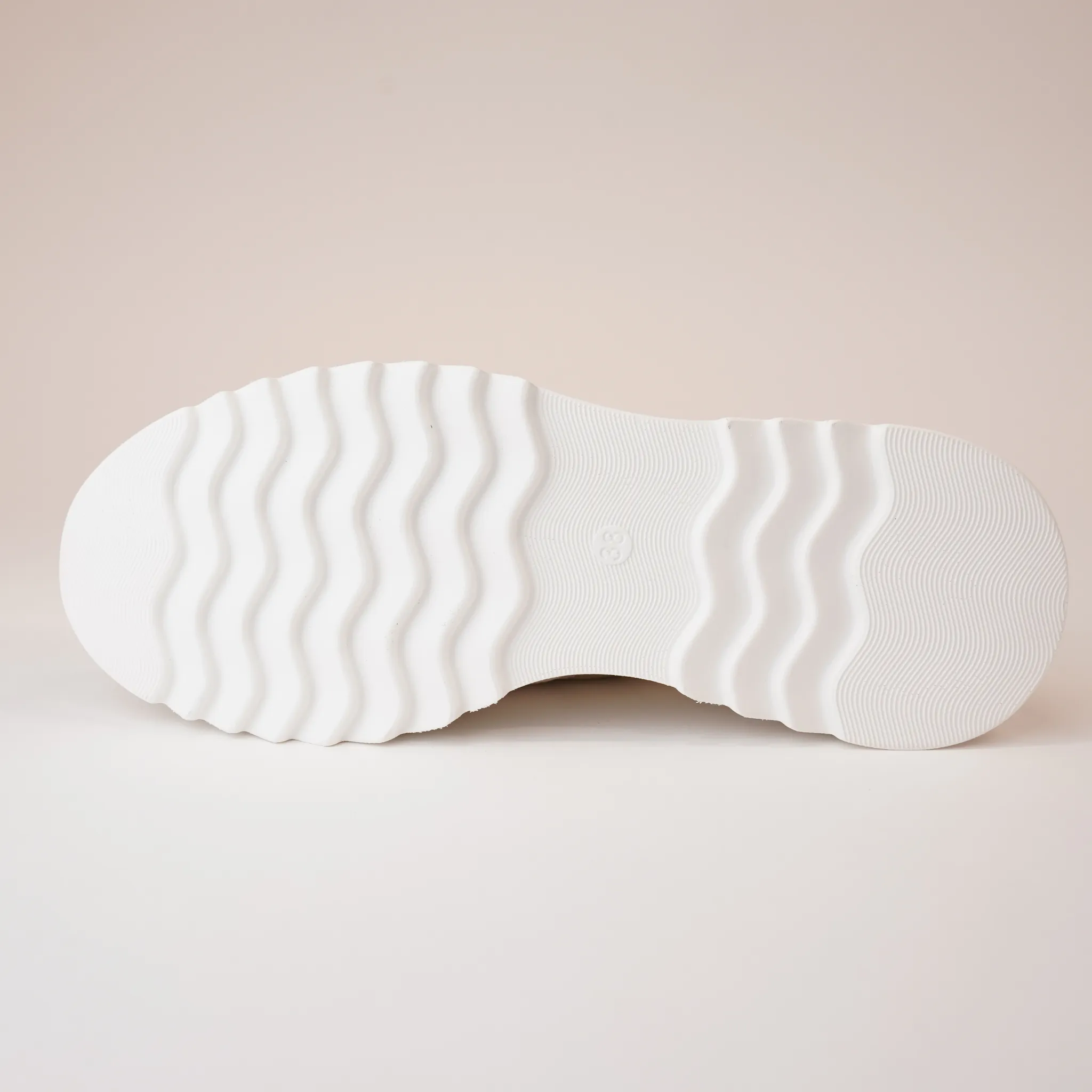 Harmony Cream Leather Sneakers