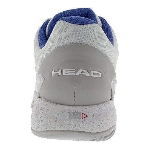 HEAD Women's Revolt Pro 2.5 Tennis Shoes (White/Grey) (6 B(M) US)