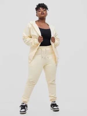 Heavy Warm Tracksuit - Cream