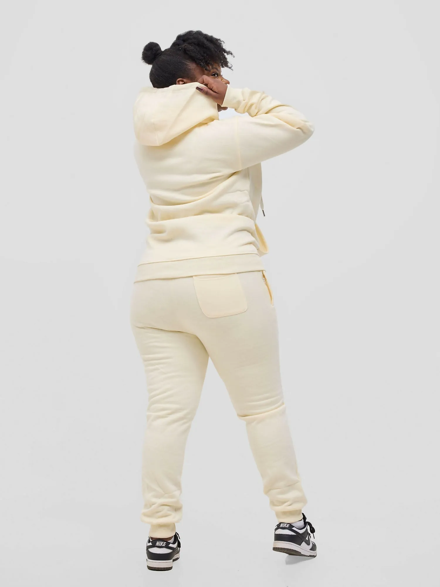Heavy Warm Tracksuit - Cream