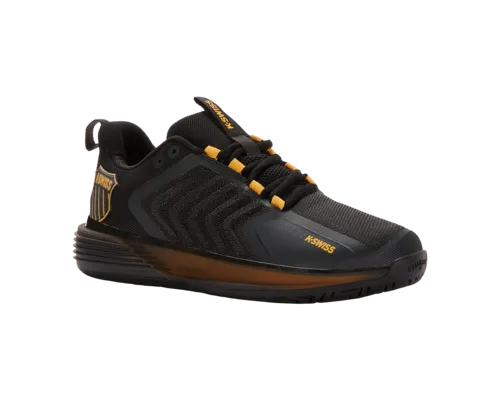 K-Swiss Men's Ultrashot 3 Moonless Night Amber Yellow Shoes