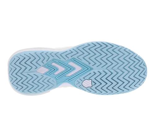K-Swiss Women's Ultrashot 3 White Blue Glow Shoes