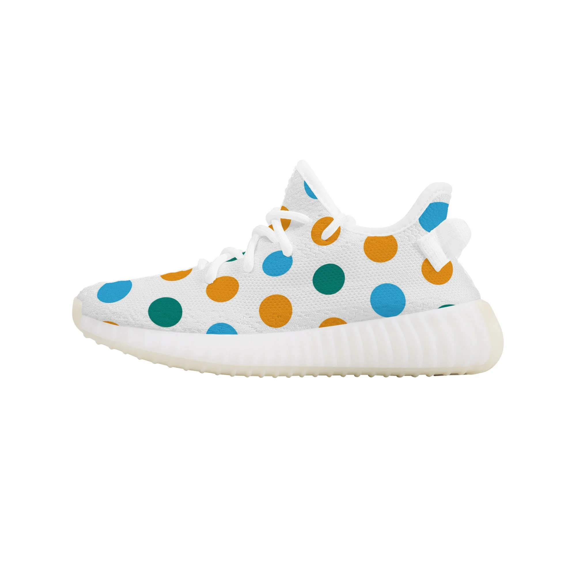 Kids Mesh Knit Sneaker - Dots