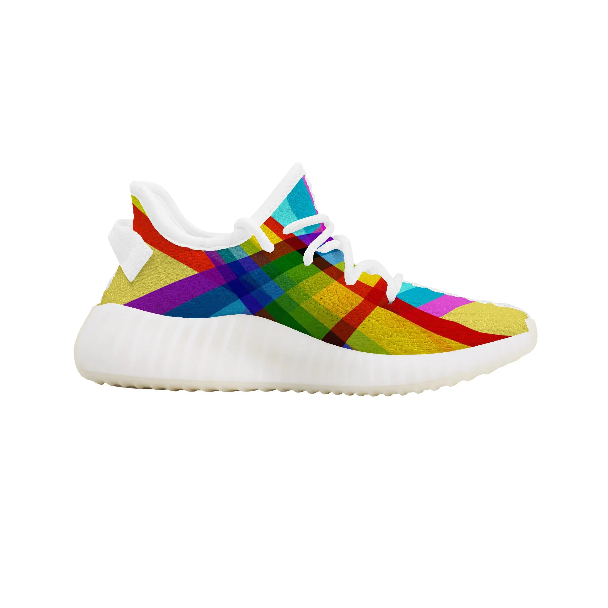 Kids Mesh Knit Sneaker - Yellow