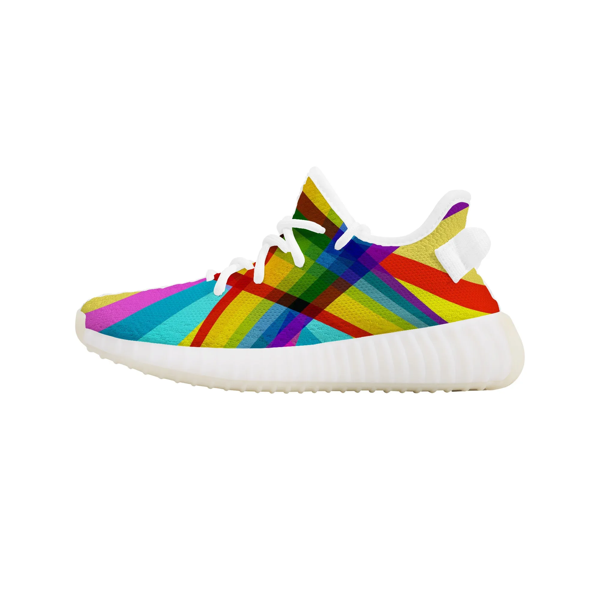 Kids Mesh Knit Sneaker - Yellow