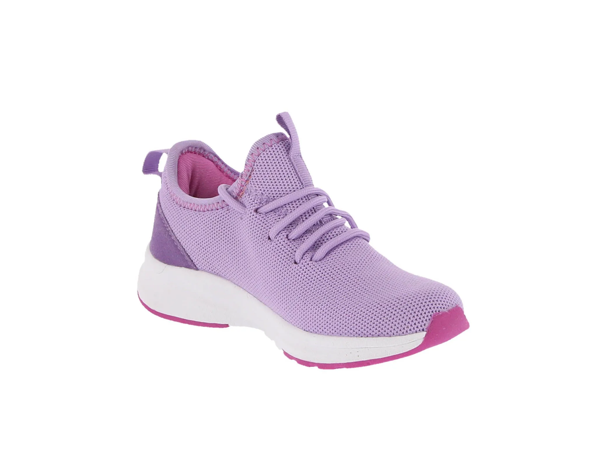 KID'S SHOES PURPLE/FUCHSIA MESH TENNIS SNEAKERS 4133K