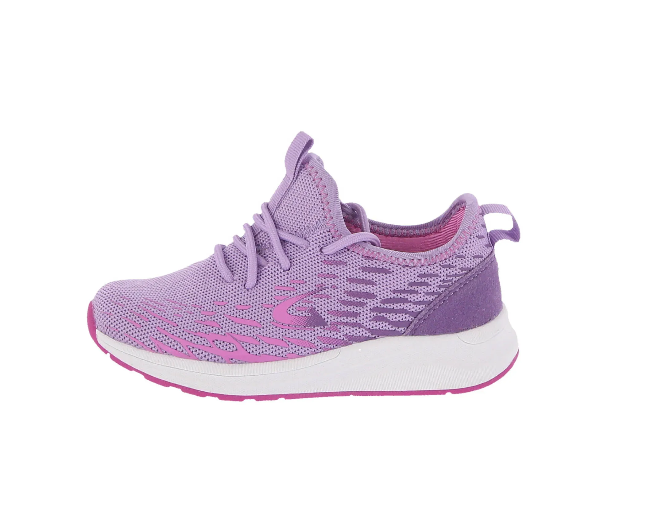 KID'S SHOES PURPLE/FUCHSIA MESH TENNIS SNEAKERS 4133K
