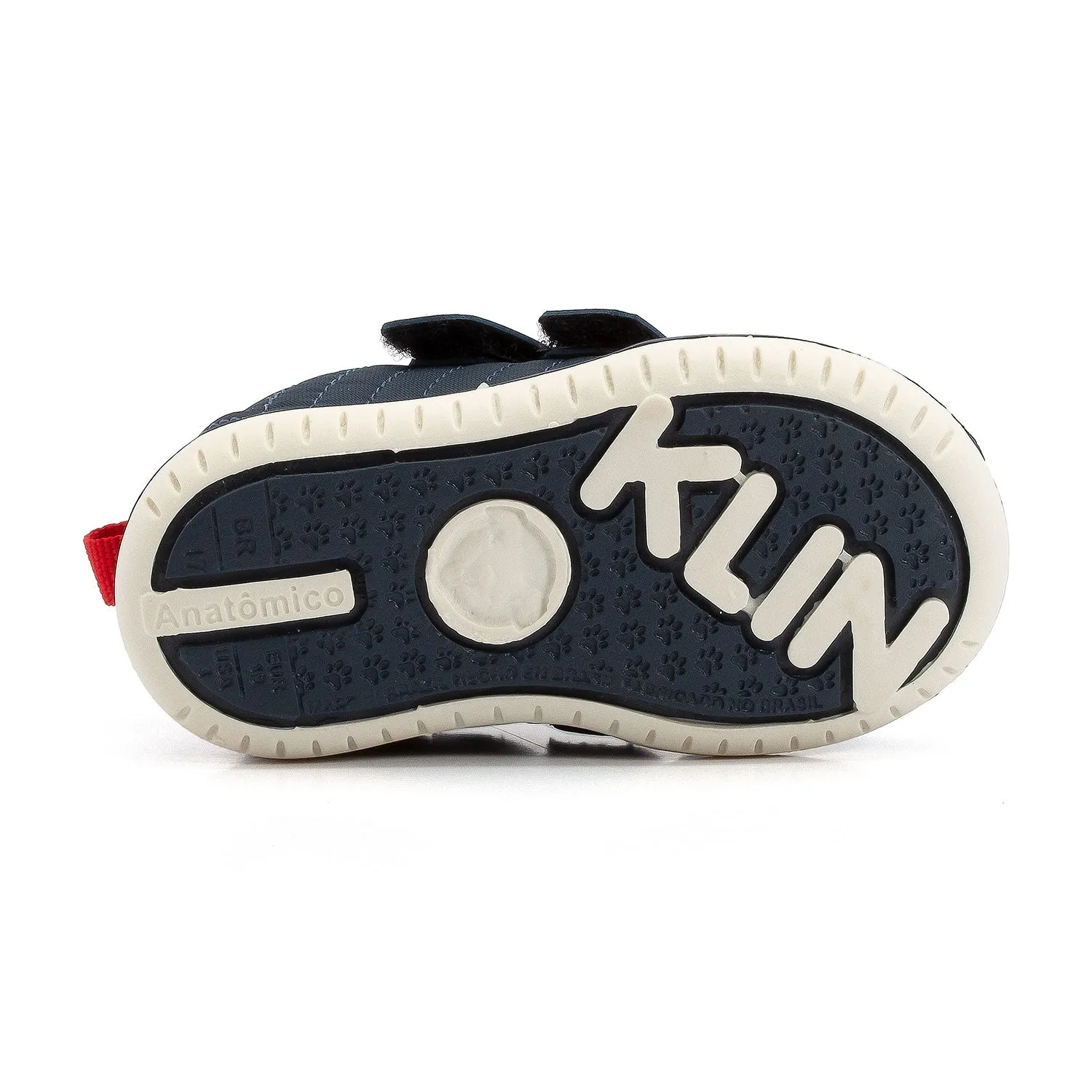 KLIN - Mini Walk Tennis Shoe - Navy/Red