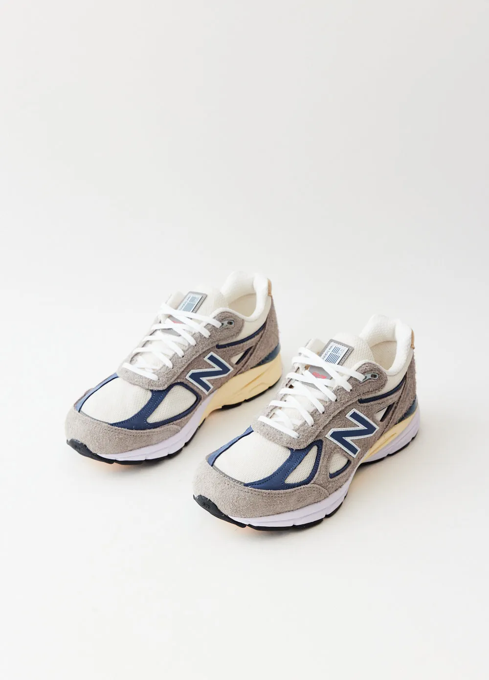 MADE in USA 990v4 'Grey Day' Sneakers