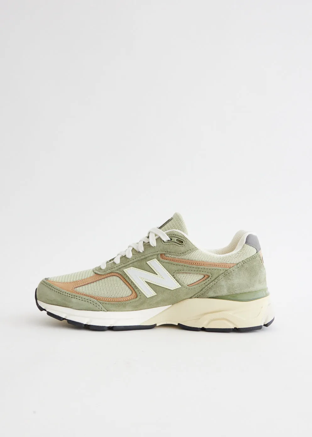 MADE in USA 990v4 'Olive Incense' Sneakers