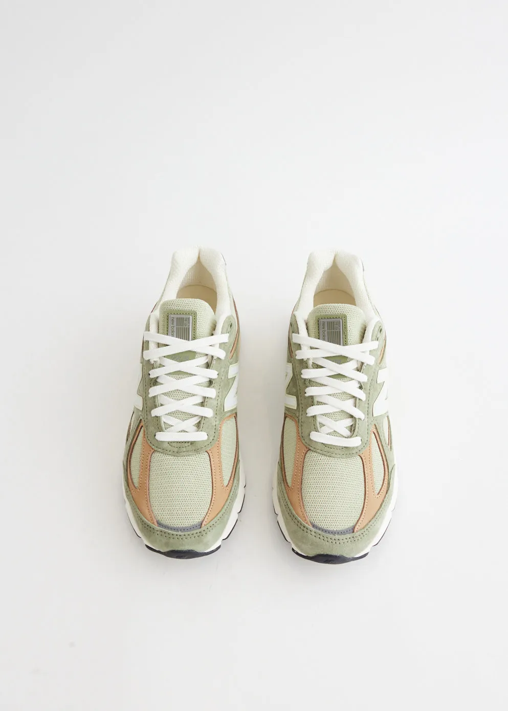 MADE in USA 990v4 'Olive Incense' Sneakers
