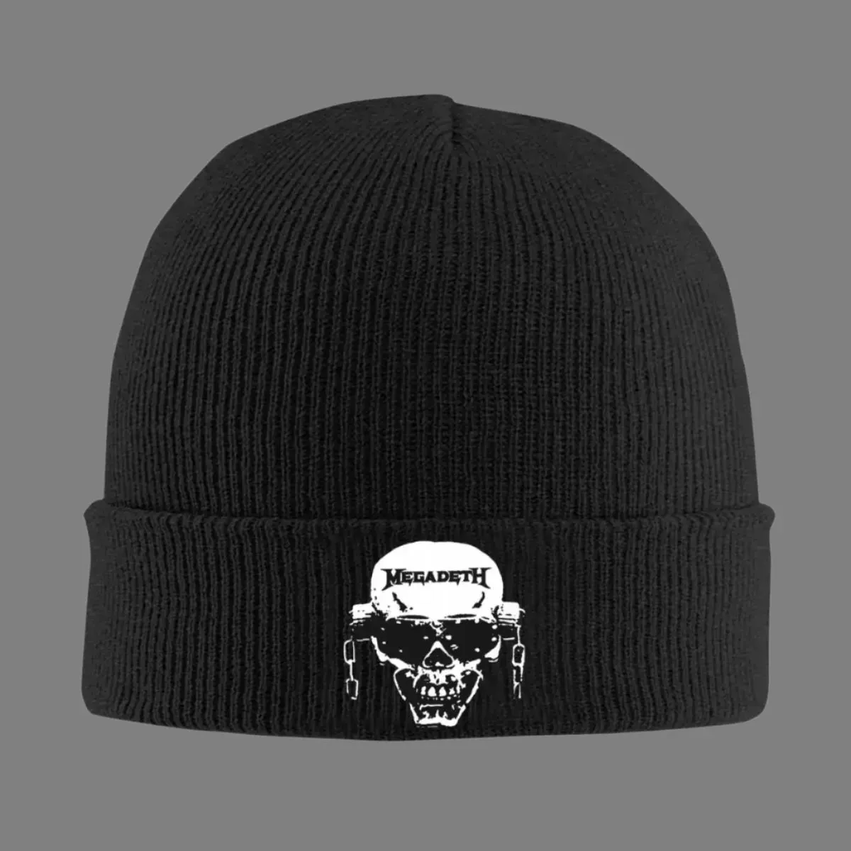 Megadeth Knitted Beanie | Thrash Metal Style by Gothic Outlaws