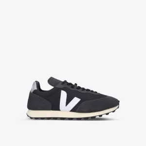 Men's Rio Branco Sneakers in Mesh and Veja Leather, Black