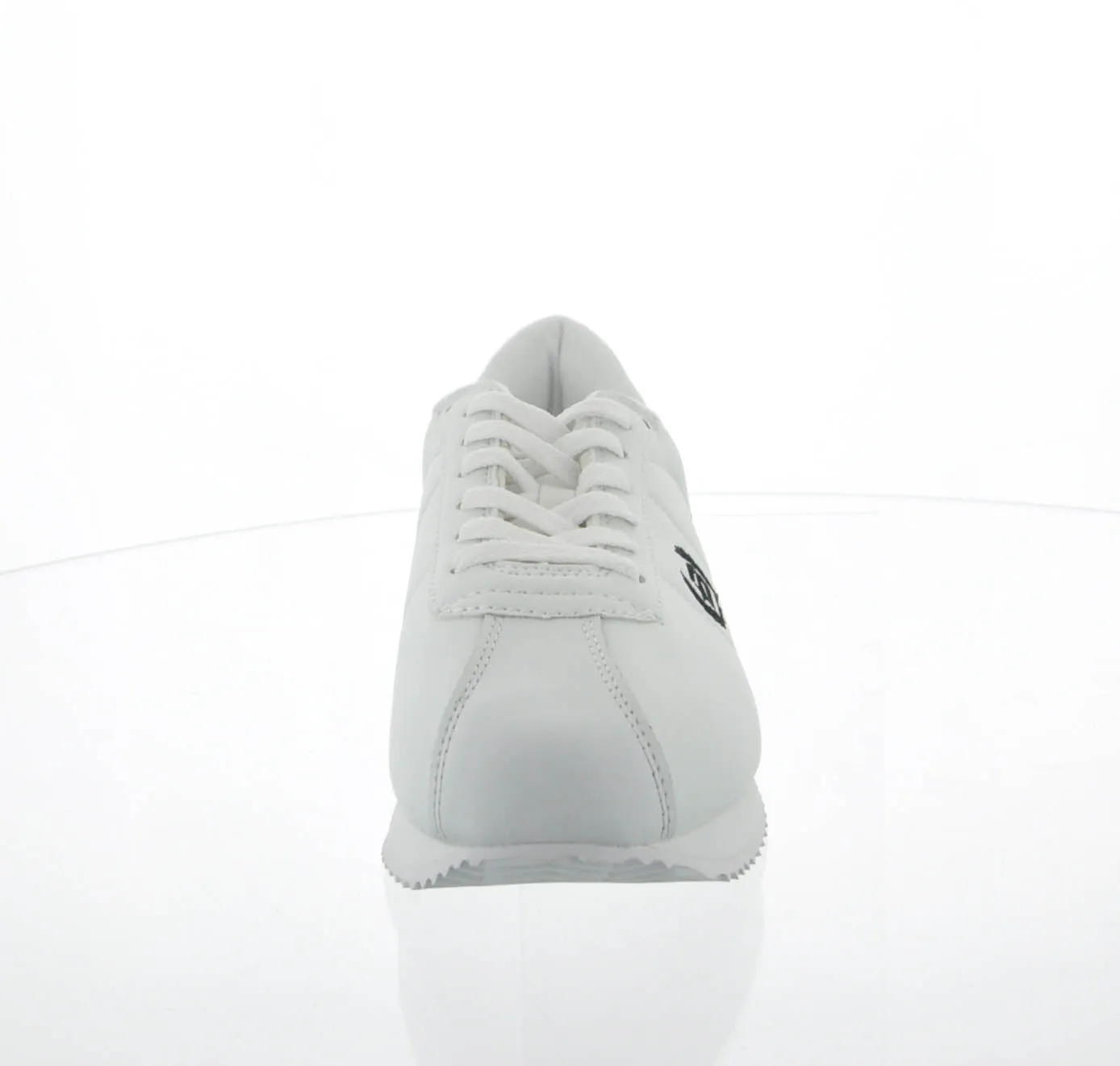 MEN'S SHOES WHITE PU TENNIS SNEAKERS 618M