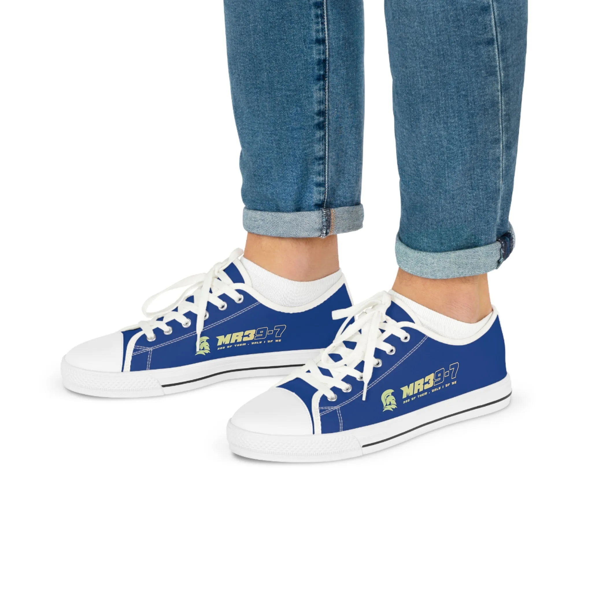 Navy Blue MR39S Men's Low Top Sneakers