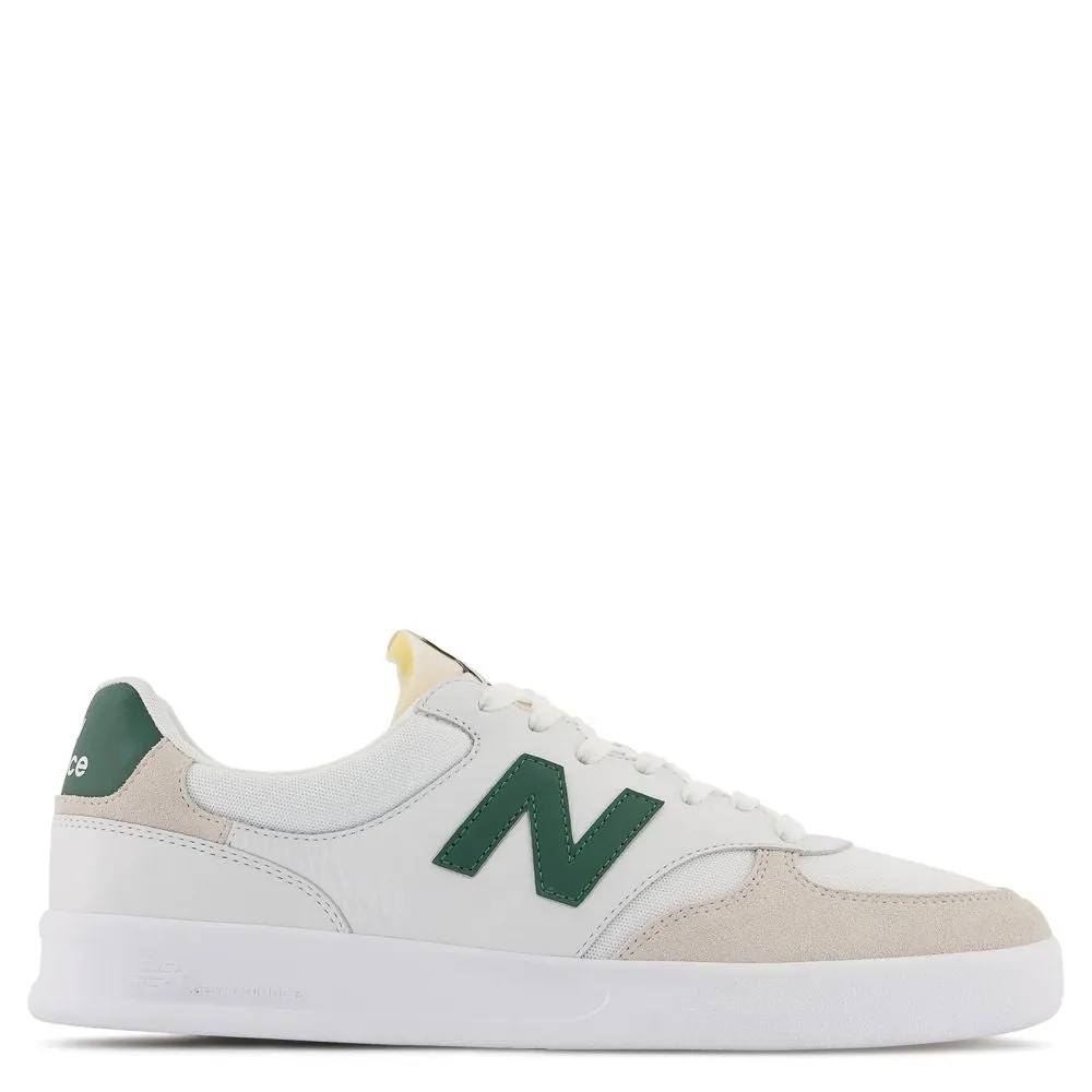 New Balance CT300 in White with Green