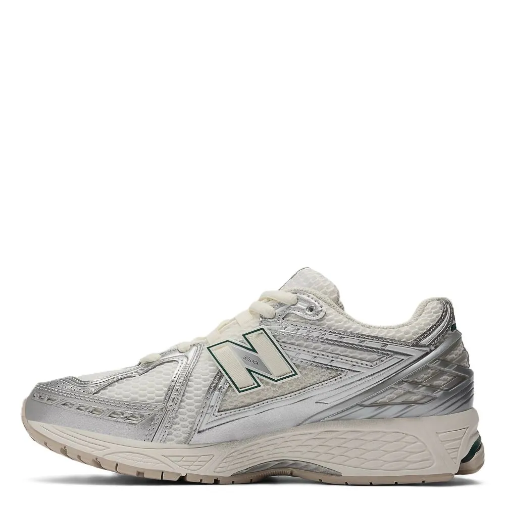 New Balance Women's 1906R in Silver Metalic with Sea Salt and New Spruce