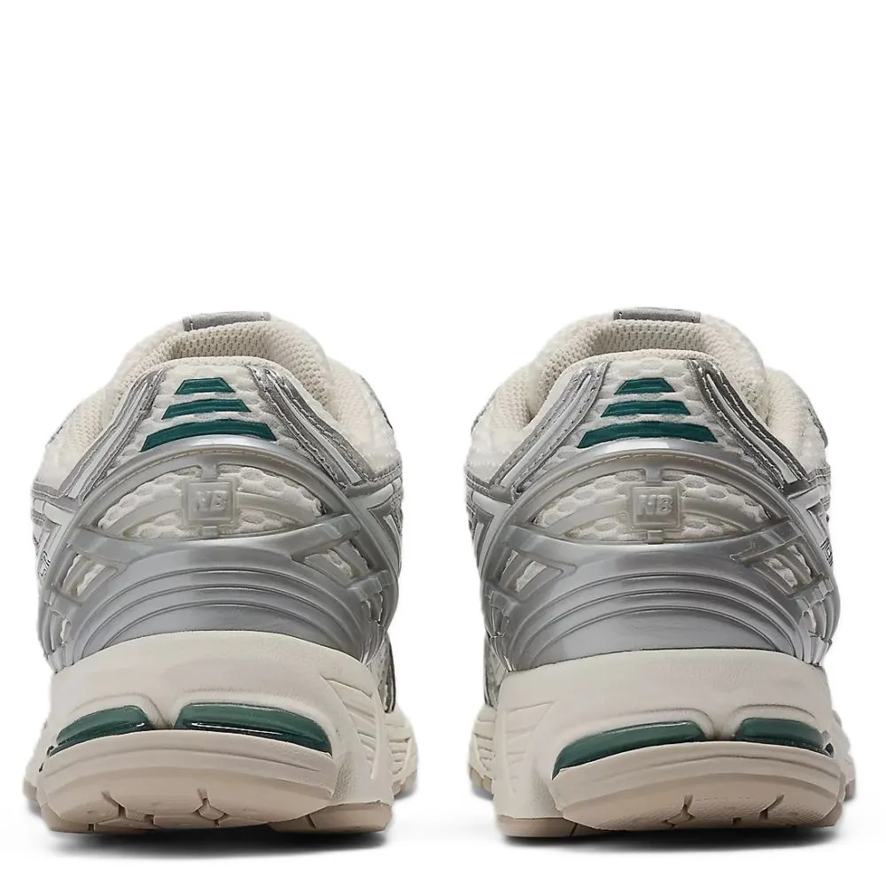 New Balance Women's 1906R in Silver Metalic with Sea Salt and New Spruce