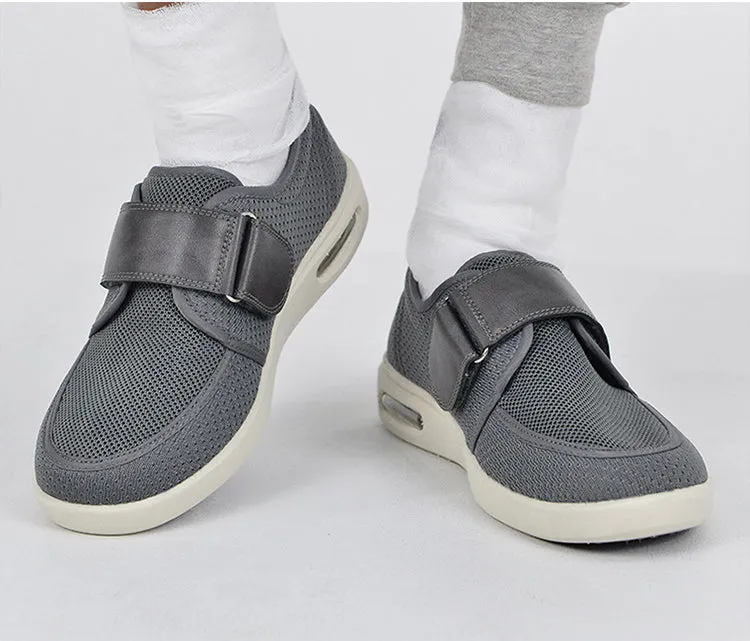 Owlkay Plus Size Wide Diabetic Shoes For Swollen Feet Width Shoes-NW037