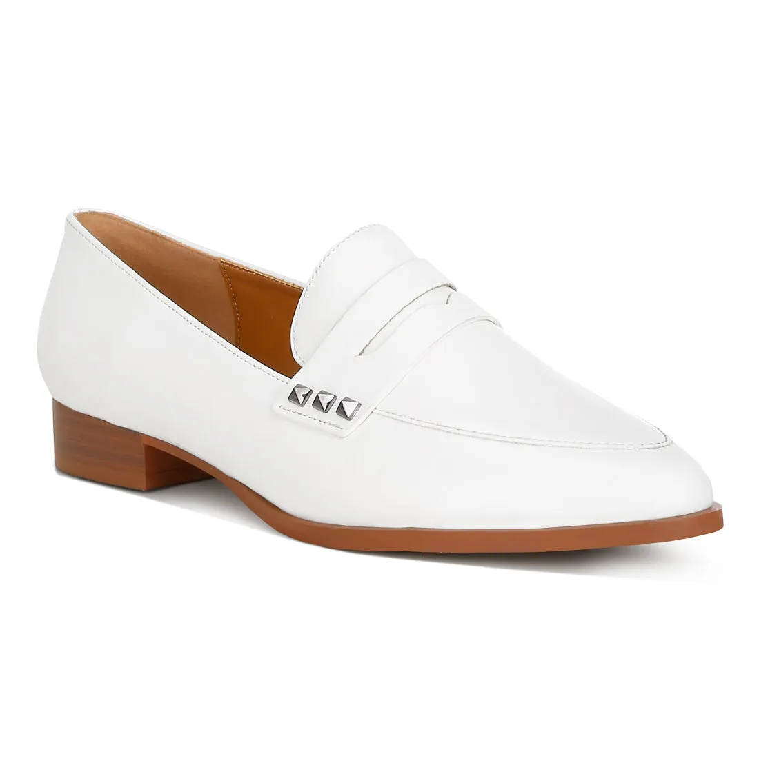 Patent Pleather Penny Loafers