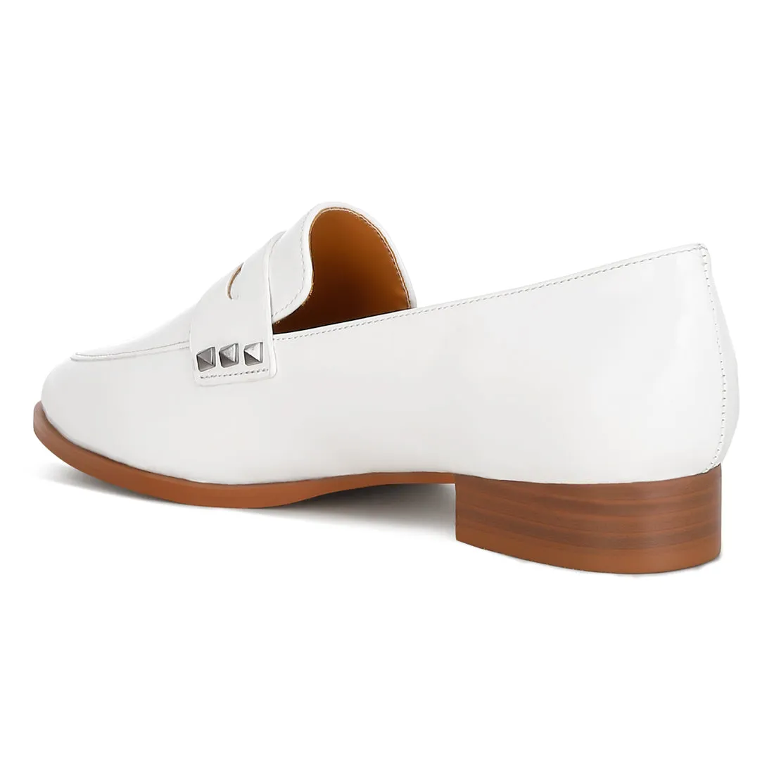 Patent Pleather Penny Loafers