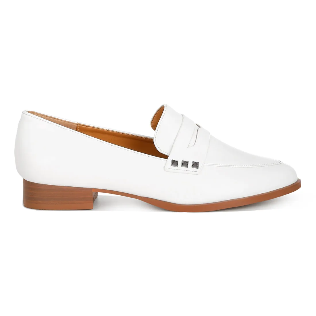 Patent Pleather Penny Loafers