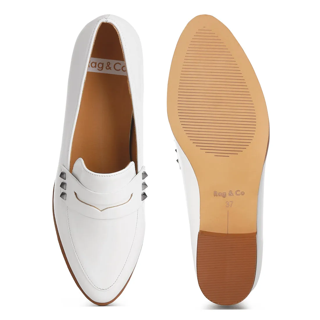 Patent Pleather Penny Loafers