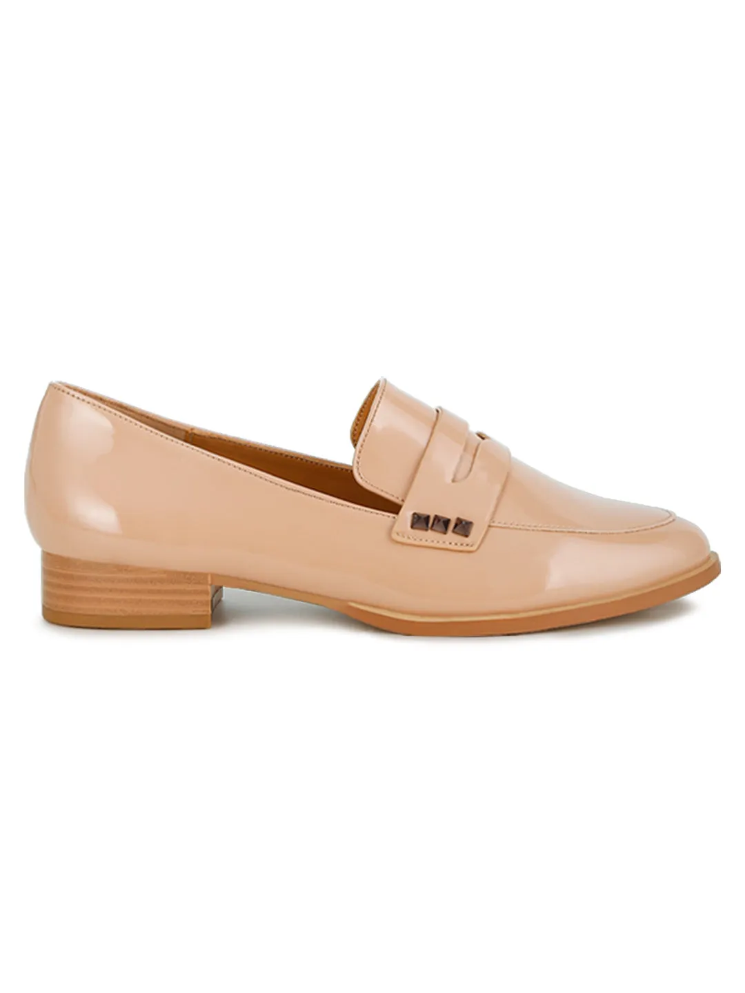 Patent Pleather Penny Loafers