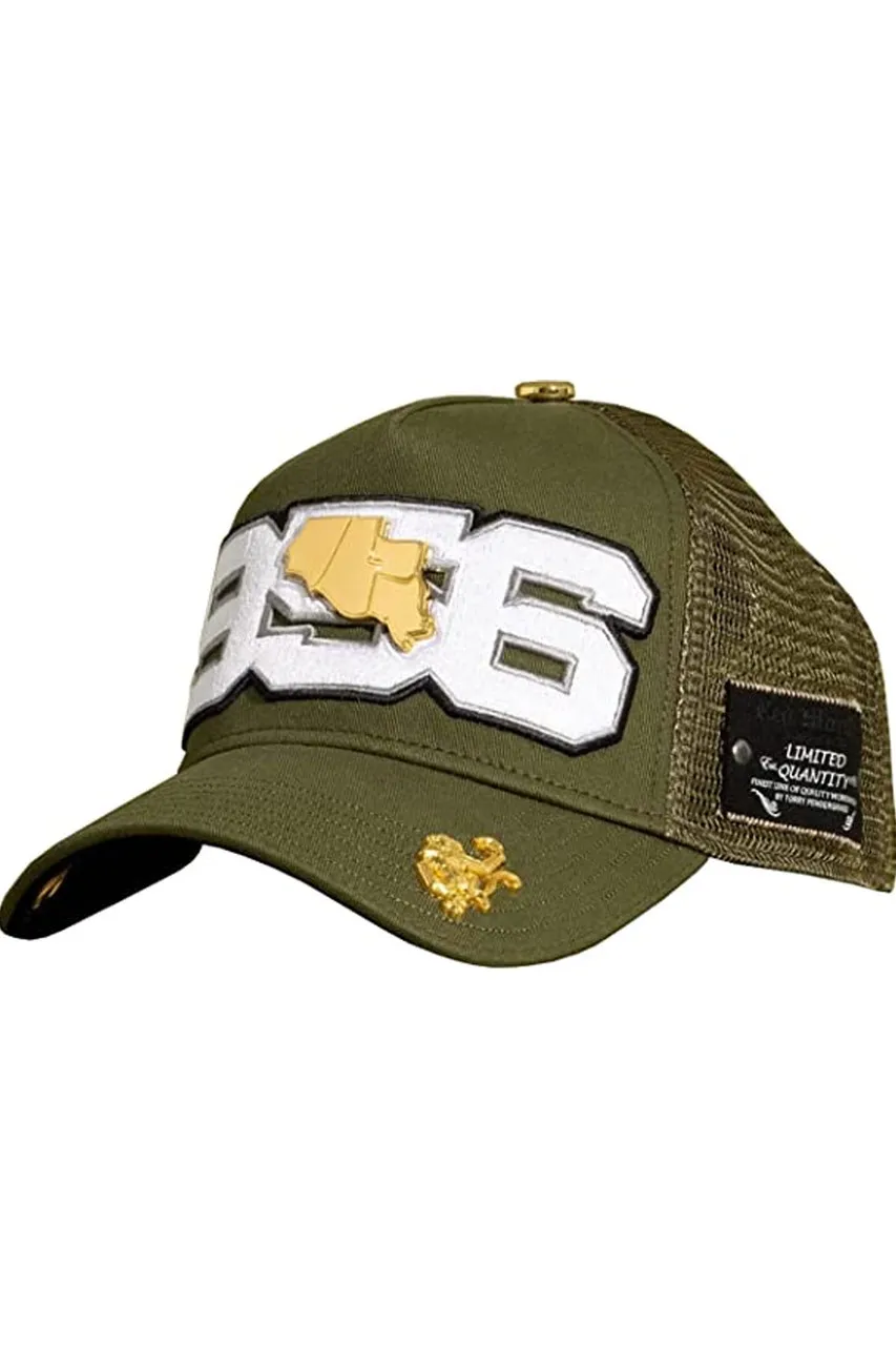 Red Monkey Unisex 956 Militia Mesh Back Snapback Patch Cap Hats