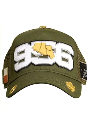 Red Monkey Unisex 956 Militia Mesh Back Snapback Patch Cap Hats
