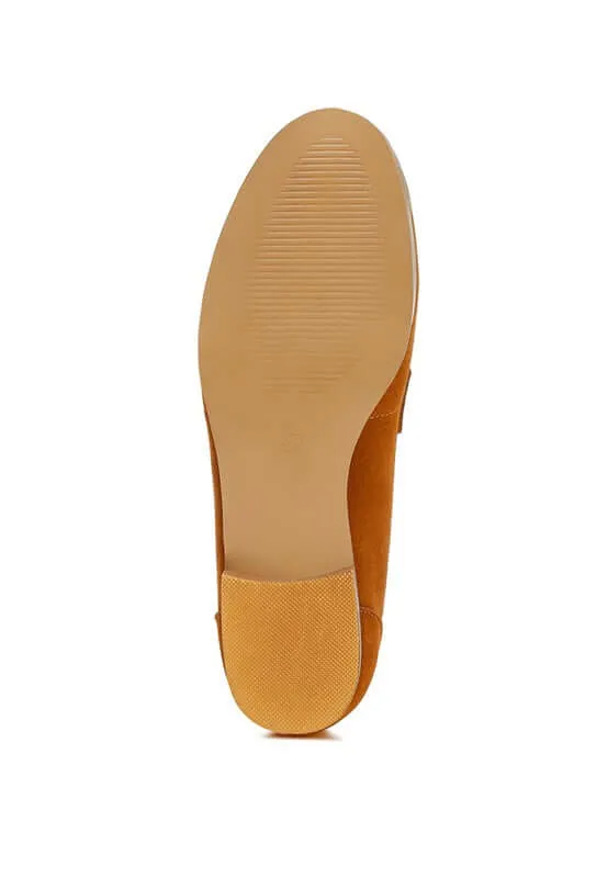 Rhinestone Penny Strap Loafers