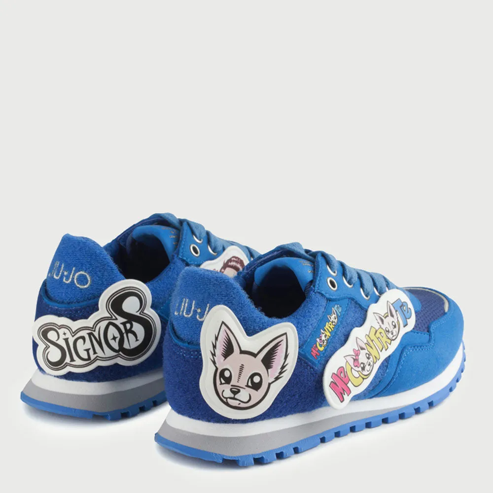 Scarpe Bambina LIU JO Sneakers Me Contro Te Blu