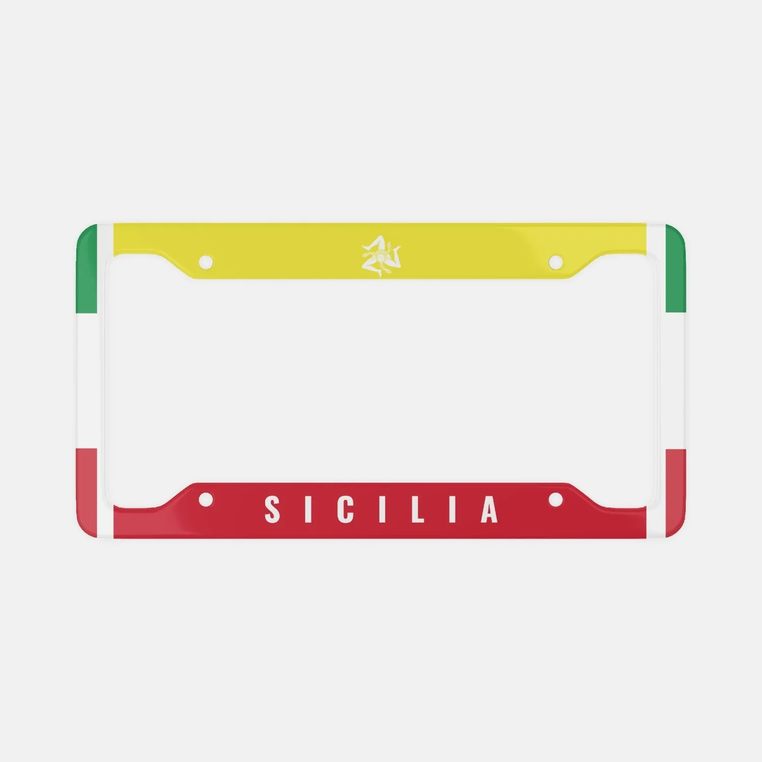Sicily - License Plate Frame