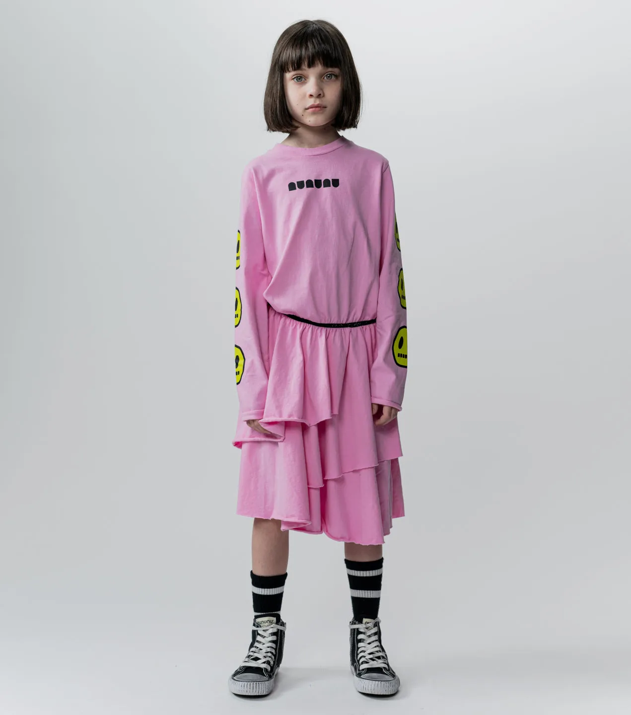 smile layered dress