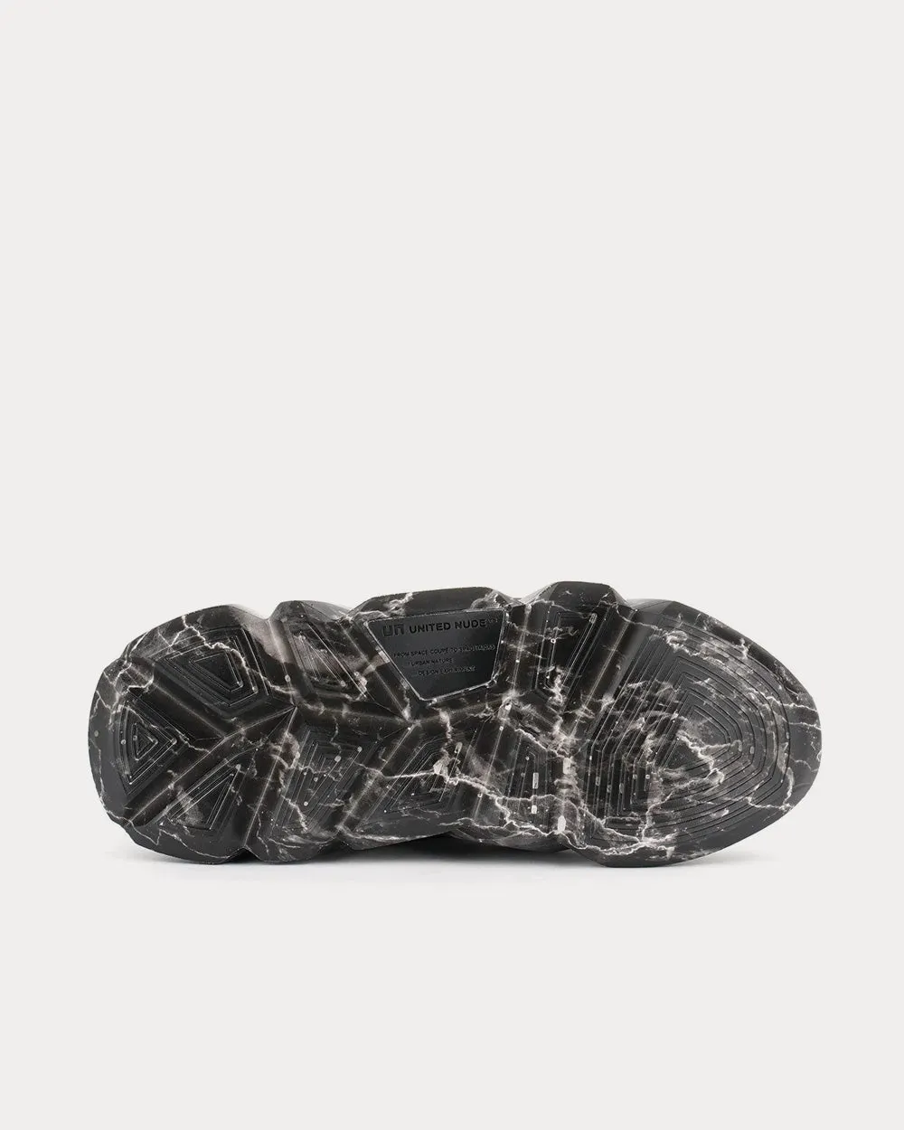 Space Kick Black Mid Top Sneakers