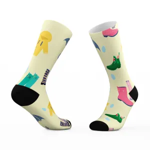 Spring Rain Boots Socks