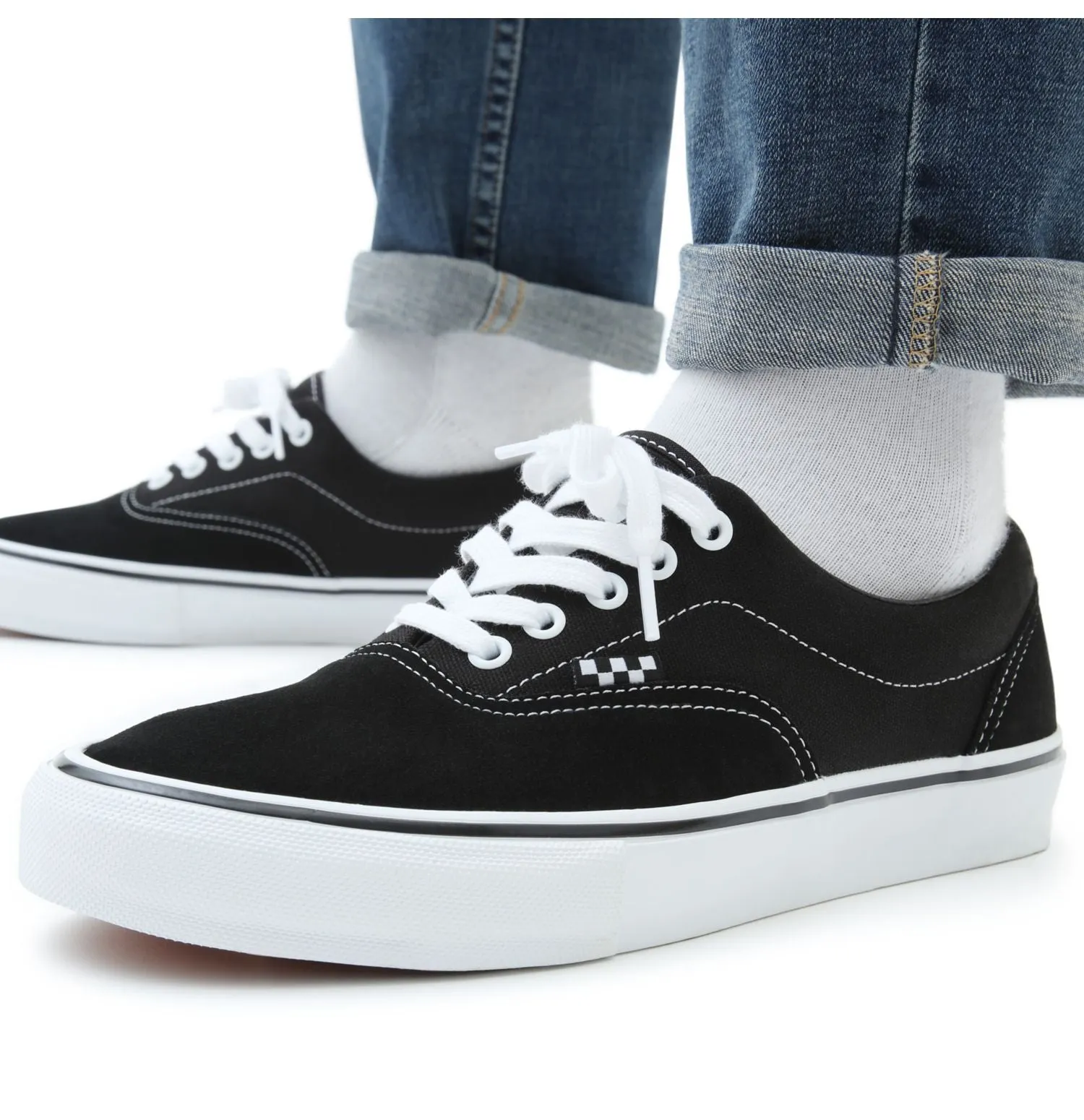 Tênis Vans Skate Era Pro Black White