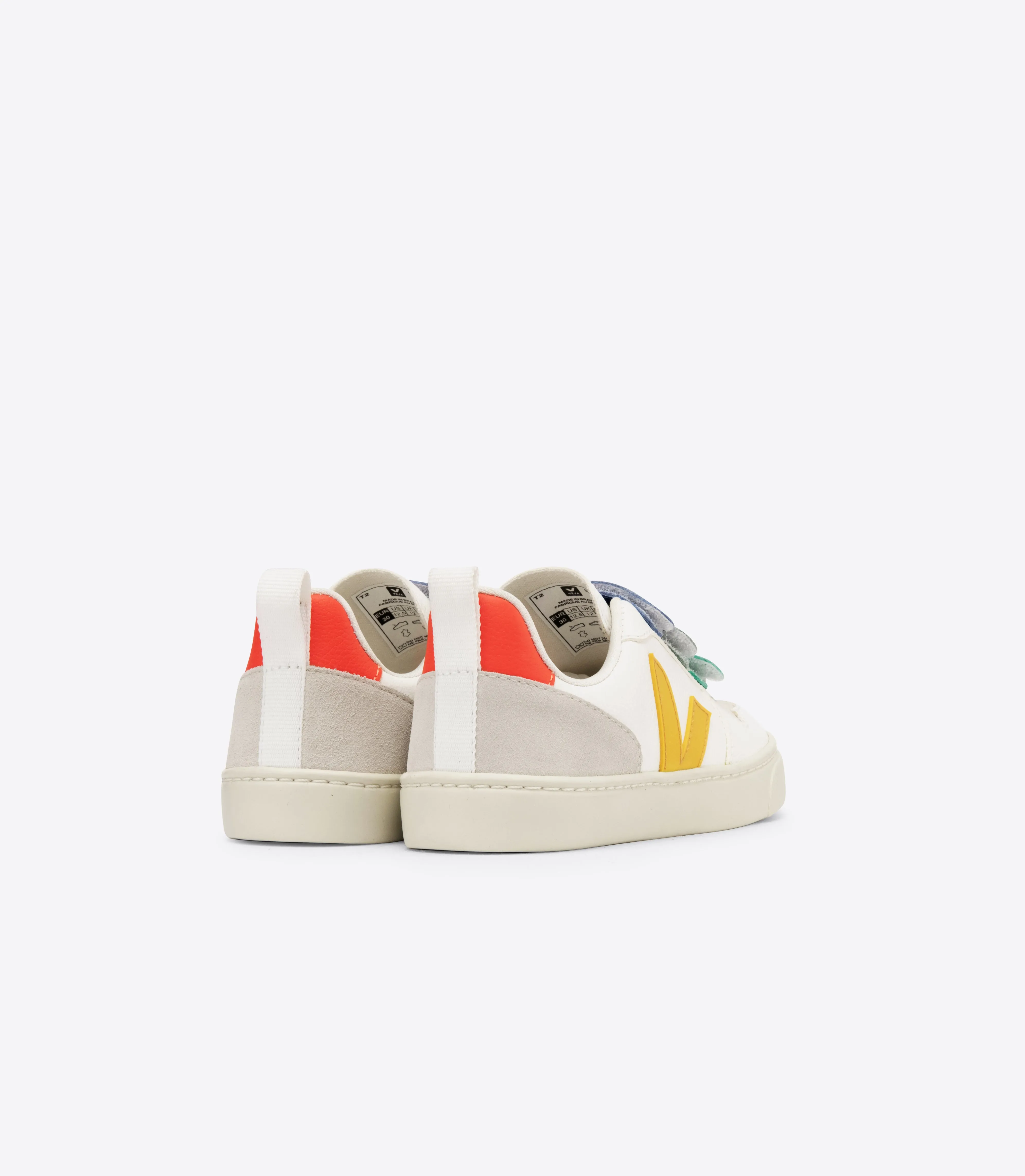 V-10 Velcro Multico White Ouro