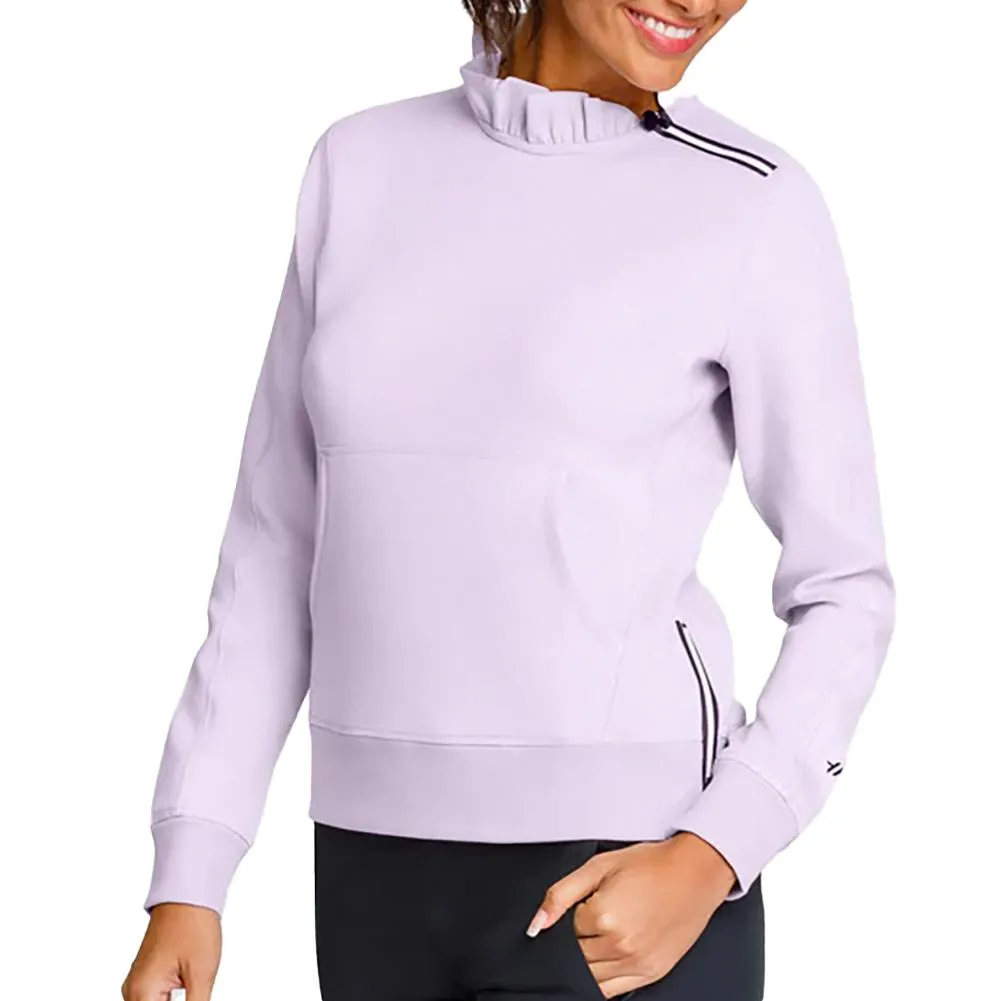 Women's Condoleezza Longsleeve Tennis Sweatshirt Navy Blue