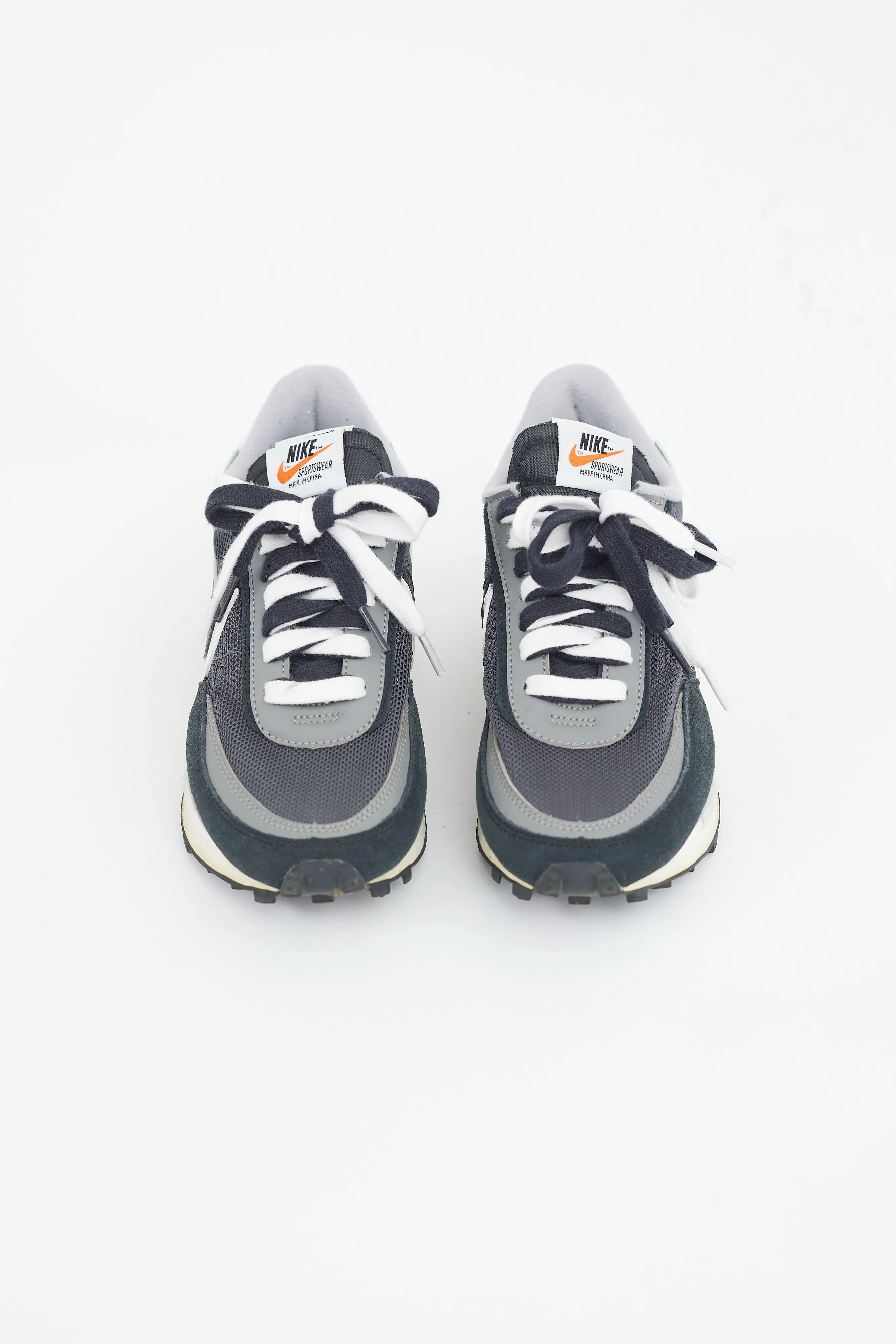 X Nike Black & Grey LD Waffle Sneaker